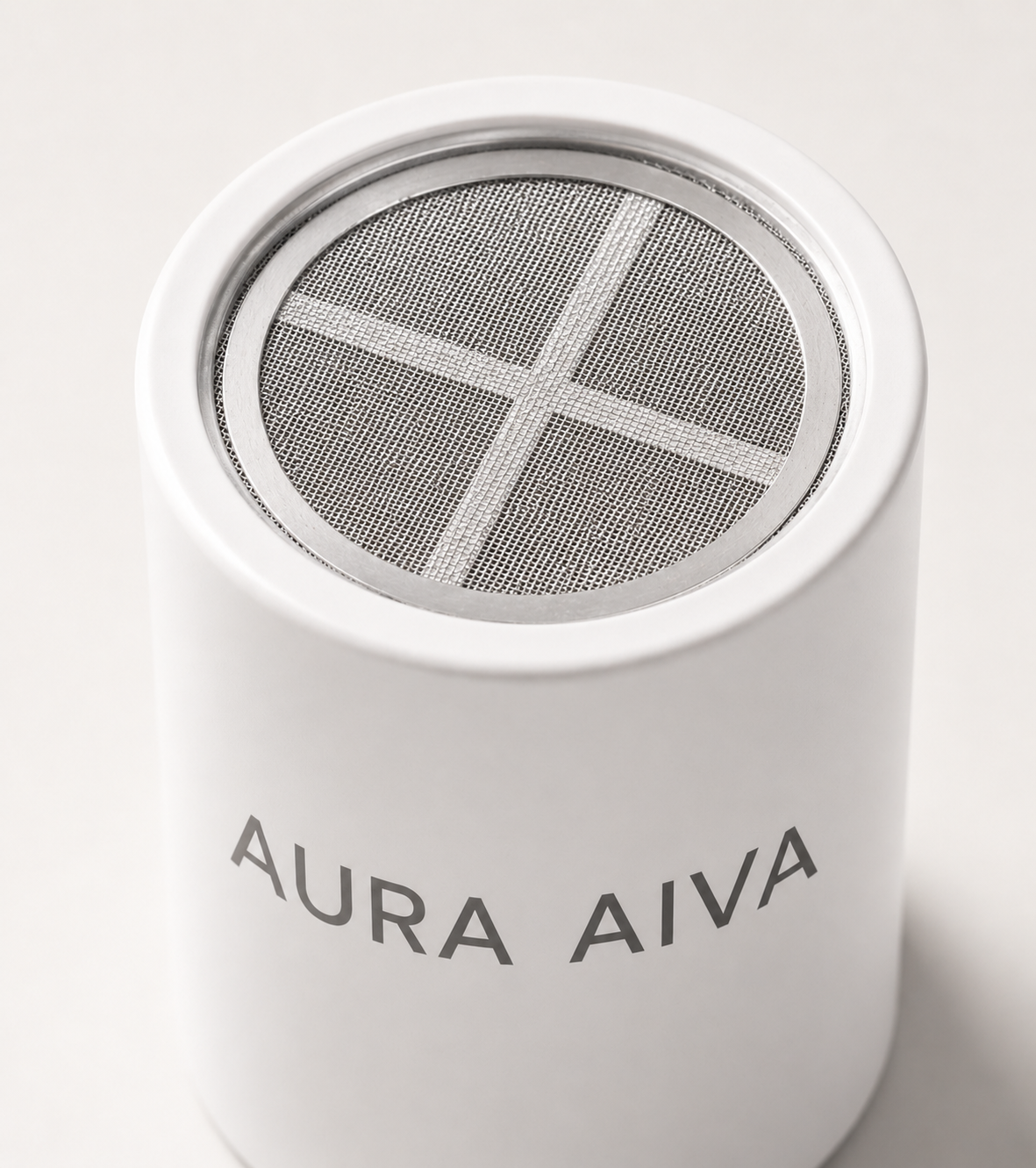 A new Halo filter cartridge on day one — clean media